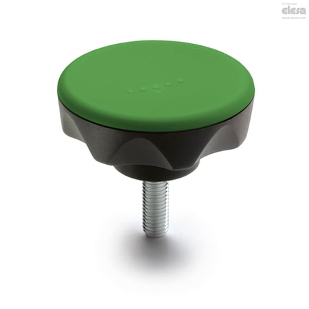 Elesa Zinc-plated steel threaded stud, ELK.56 p-M8x20-C17 ELK-p